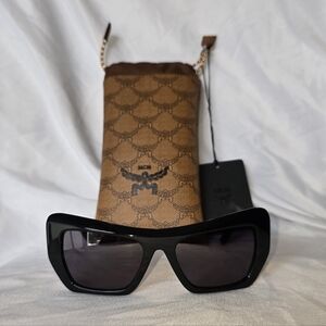 MCM Black Designer Sunglasses Nwt